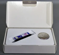 Märklin Z Sondermodell SoMo Werbemodell Neujahr Wagen DM 1 Euro-Stück OVP