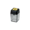 M+R Spitzdose schwarz/transparent