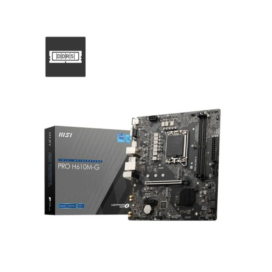 MSI PRO H610M-G, Mainboard