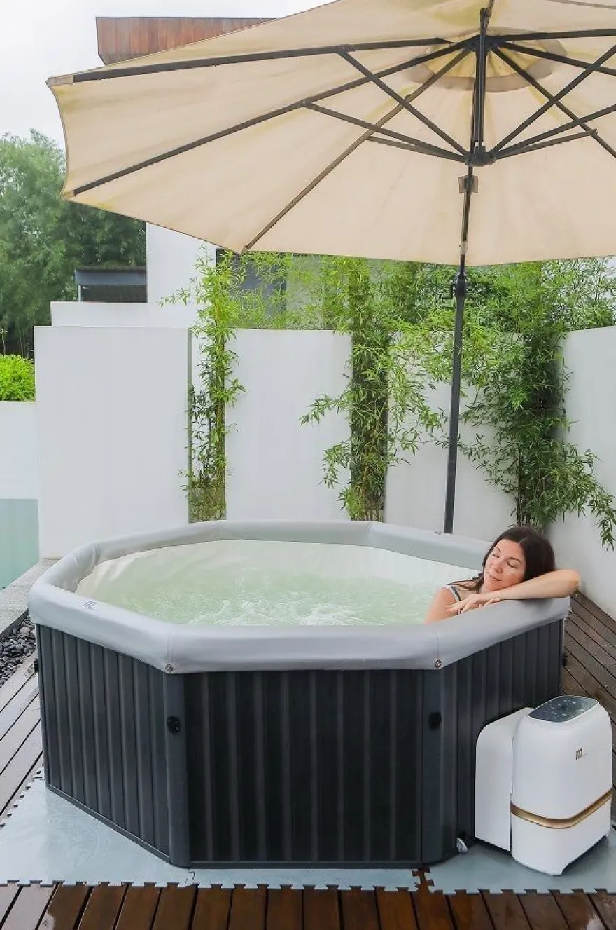 MSPA Whirlpool Tuscany 2026 Outdoor Pool 6 Pers. App Steuerung UVC XXL