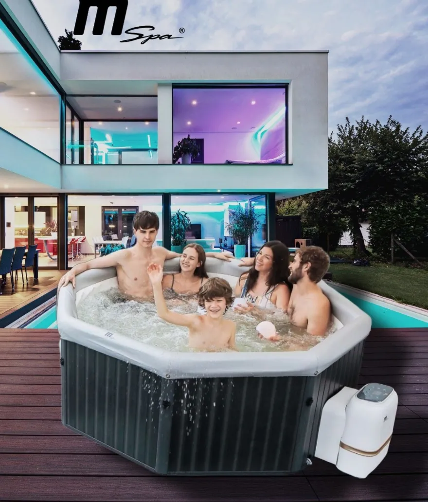 MSPA Whirlpool Tuscany 2026 Outdoor Pool 6 Pers. App Steuerung UVC XXL
