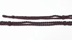 Mützenkordel für Prinz Heinrich Mütze Farbe braun