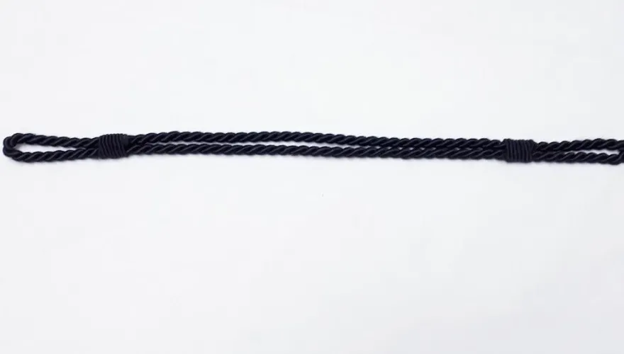 Mützenkordel für Prinz Heinrich Mütze Farbe braun
