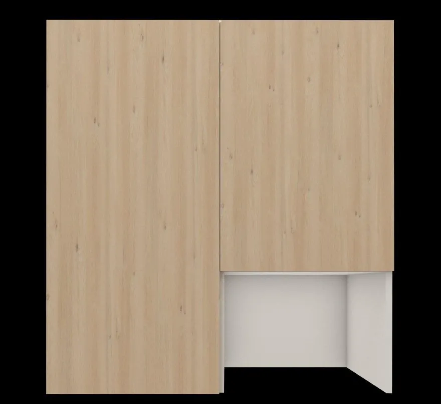Multimo Capsule Klappbett / Wandbett / Schrankbett mit Klapptisch