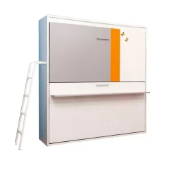 Multimo SMART klappbares Etagenbett-Set 5-tlg. / Geschwisterzimmer