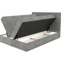 Muralo Kontinentalbett mit zwei Bettkasten Doppelbett Polsterbett für Schlafzimmer