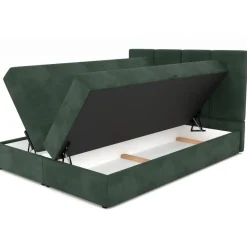 Muralo Kontinentalbett mit zwei Bettkasten Doppelbett Polsterbett für Schlafzimmer