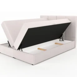 Muralo Kontinentalbett mit zwei Bettkasten Doppelbett Polsterbett für Schlafzimmer