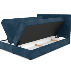 Muralo Kontinentalbett mit zwei Bettkasten Doppelbett Polsterbett für Schlafzimmer
