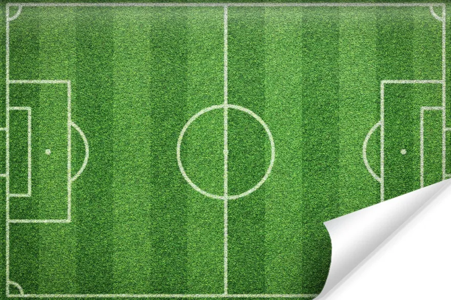 Muralo VLIES Fototapete Tapeten XXL Wohnzimmer Stadion Gras Rasen 3455