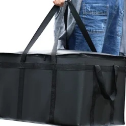 musbus Große wiederverwendbare Kühltasche für Lebensmittel, isoliert, ideal für
