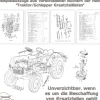 MWM Schlepper Dieselmotor D302 1 und 2 Zylinder Traktor Ersatzteilliste