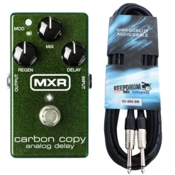 MXR Effektgerät M169 Carbon Copy Analog Delay Pedal mit Kabel