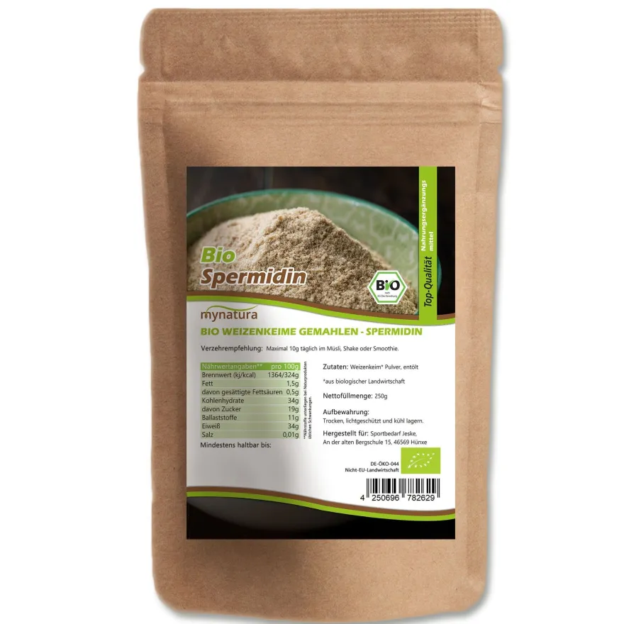 Mynatura Bio Weizenkeime gemahlen - 250g