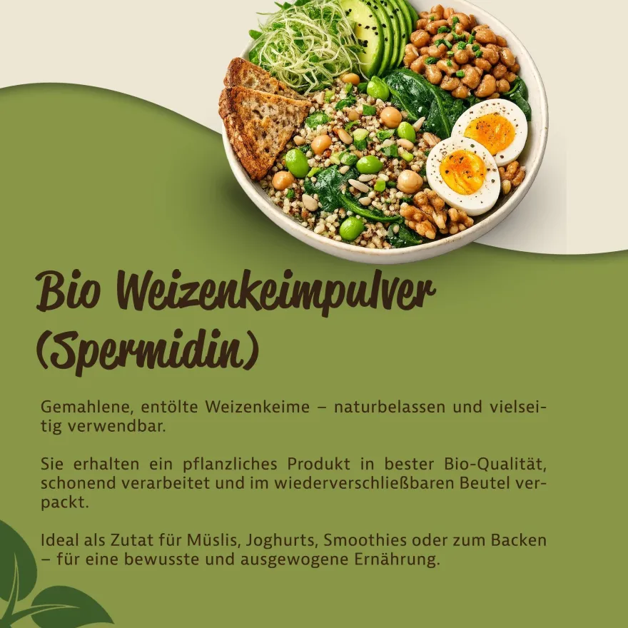 Mynatura Bio Weizenkeime gemahlen - 250g
