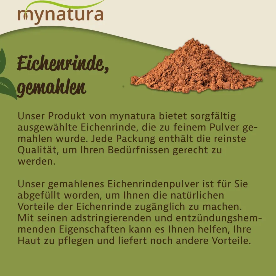 Mynatura Eichenrinde gemahlen – in verschiedenen Größen