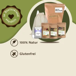 Mynatura Geschenk Set zum Einzug – Brot und Salz + Karte Alles Gute