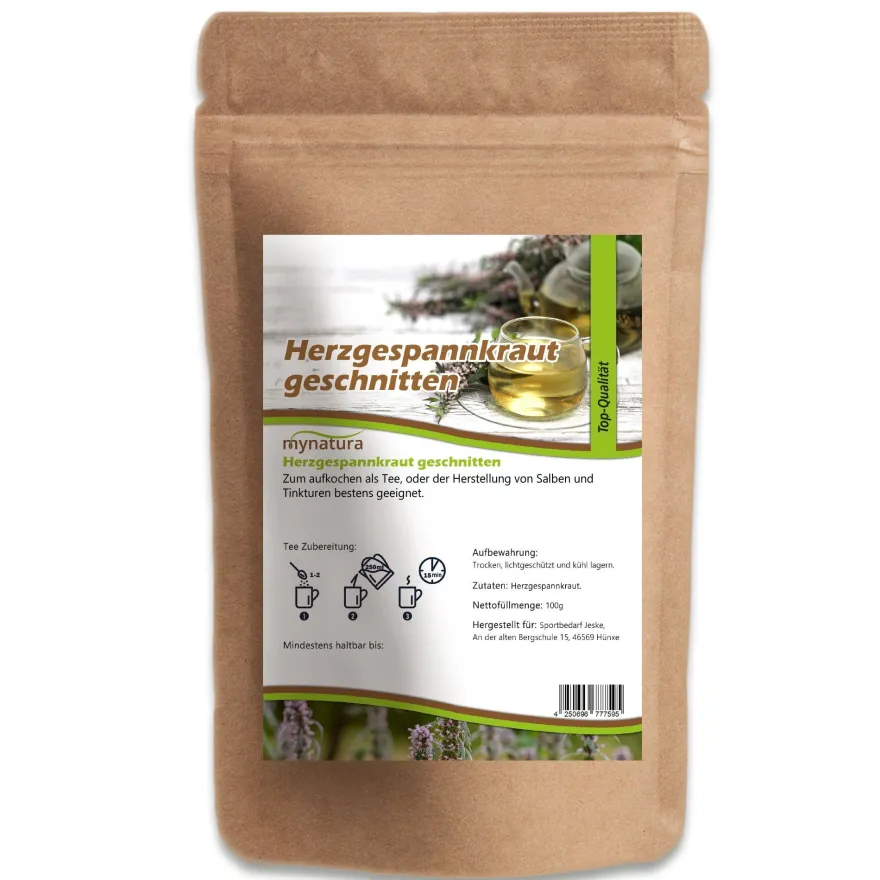 Mynatura Herzgespannkraut getrocknet & geschnitten – naturbelassen in verschie