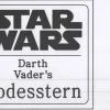Namensschild für Modellständer oder Diorama - STAR WARS Todesstern