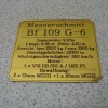 Namensschild für Modellständer oder Diorama - Do 217 N-2
