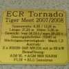 Namensschild für Modellständer oder Diorama - ECR Tornado