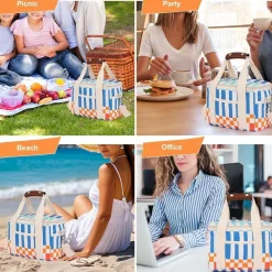 Nanxson Isolierte Kühltasche 9L/15L/29L - Wiederverwendbare Lunchtasche für