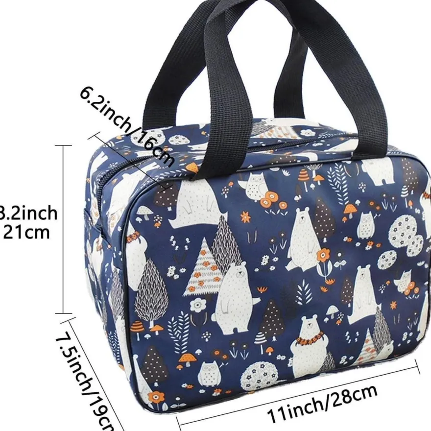 Nanxson Lunchtasche 11L Marine Bär - Wasserdicht, Isoliert für Büro, Picknick