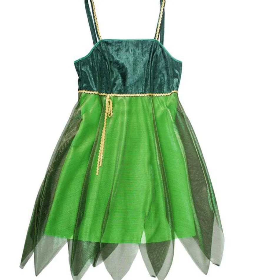 narrenwelt Elfe Lauriel Damen Kostüm Fasching Fee Fantasy Kleid Gr. 38 SALE