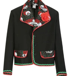 narrenwelt Kostüm Jacke El Fargo Totentag tex mex Look Geisterstunde Halloween