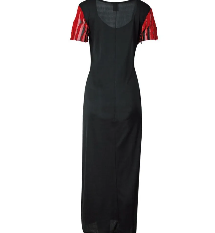 narrenwelt Kostüm Kleid Davina Gothic Grand Dame Davina Halloween Hexe Damenkle