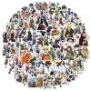 100 Naruto Aufkleber, wasserfeste Vinyl Stickers für Auto, Motorräder, Laptop