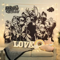 Naruto Itachi Wandteppich Obito Tapestry Kinder Akatsuki Wandbehänge Hintergrundtuch
