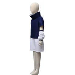 Naruto Sasuke Uchiha Cosplay Kostüme Set Kinder Halloween Showanzug für Animefans