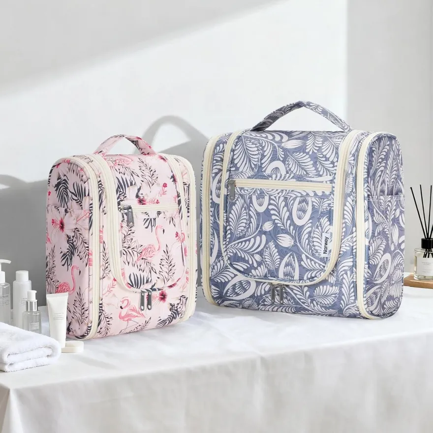 Narwey Groß Kulturbeutel zum Aufhängen, Kulturtasche für Damen, Herren, Kinder