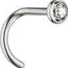 Nasenpiercing Nasenstecker aus Edelstahl mit Swarovski® Element