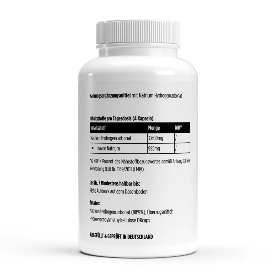 Natron Magensaftresistent - 120 Kapseln