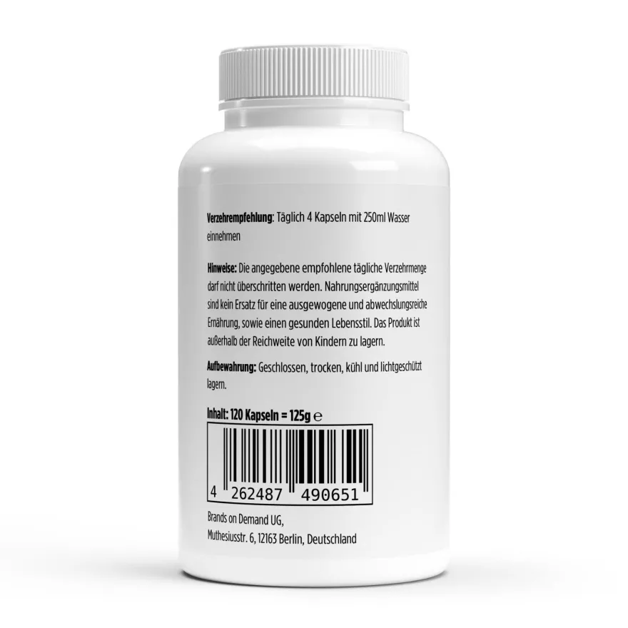Natron Magensaftresistent - 120 Kapseln