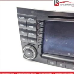 Navigationssystem Display Radio A2118203297 BE7039 Mercedes E-KLASSE S211 E280