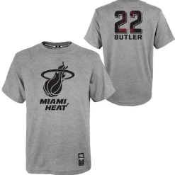 NBA T-Shirt Miami Heat Jimmy Butler By the Numbers grau Basketball Shirt Tee