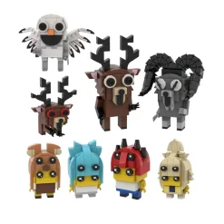 99 Nächte im Wald Minifiguren Set Bausteine Figuren Action kompatibel Spielzeug