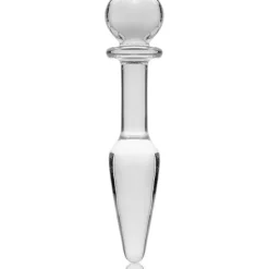 Nebula - Model 7 Analplug Borosilikatglas Klar 13.5 cm -o- 3 cm