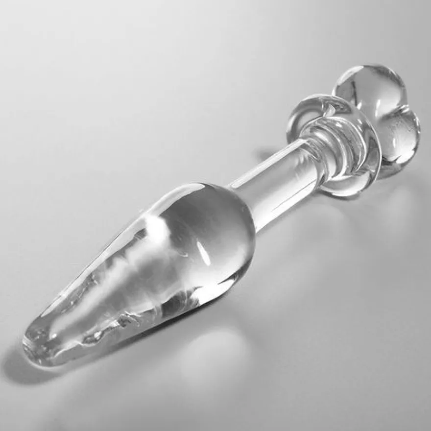 Nebula - Model 7 Analplug Borosilikatglas Klar 13.5 cm -o- 3 cm