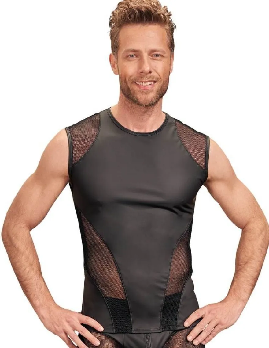 NEK Herren Shirt - Mattlook mit Netz-Einsätzen