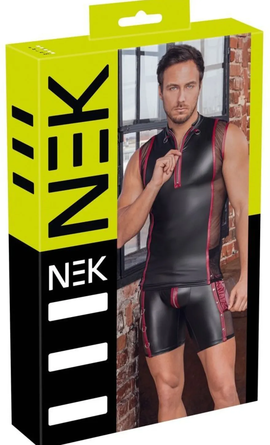 NEK Herren Shirt - Schwarzer Mattlook mit Komfort
