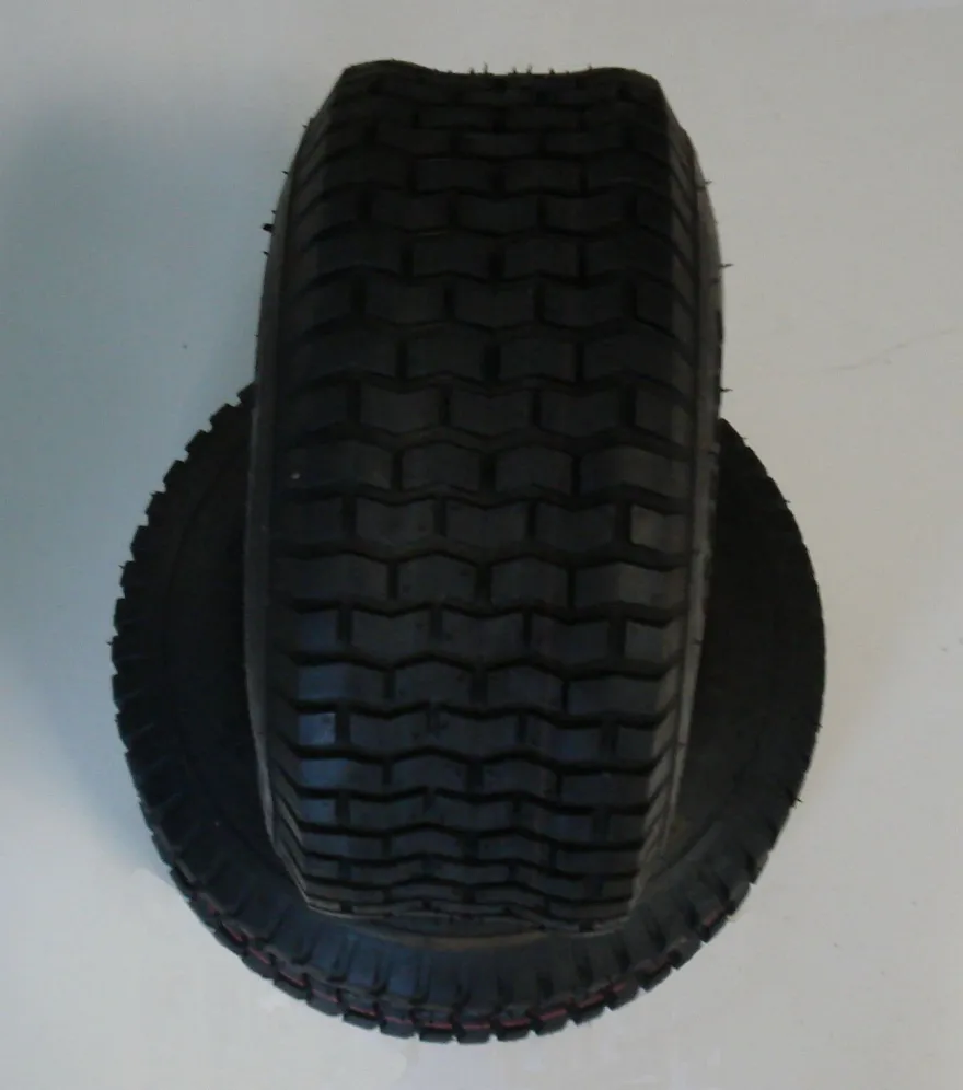 2 neue Reifen 4PR für Rasentraktor Aufsitzmäher 15x6.00-6 inkl. Schlauch