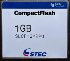 NEU: 1 GB Stec CompactFlash CF Compact Flash 1GB Western Digital WD