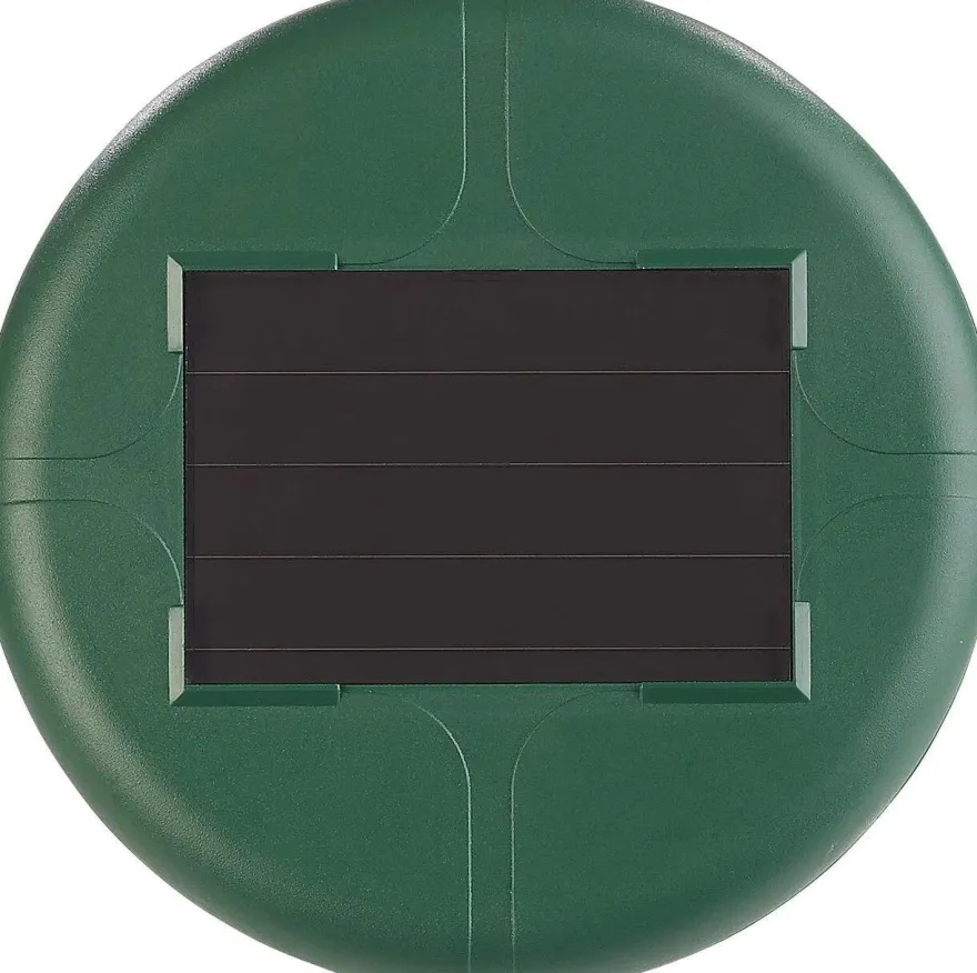 NEU 2in1 Solar Maulwurfschreck Schallwellen Leuchte für Vertreiben Tiere Garten