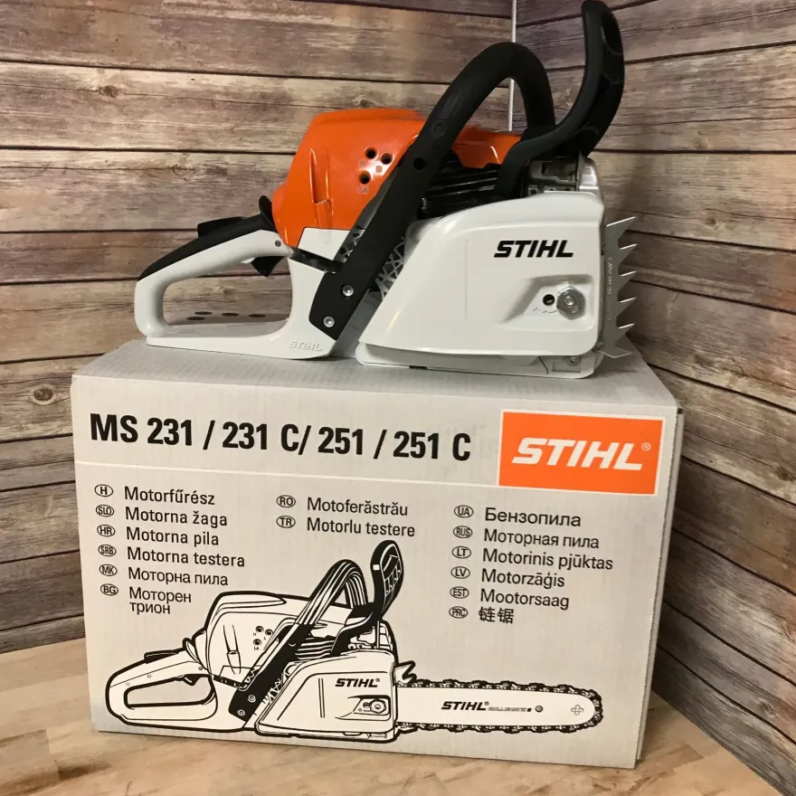 NEU STIHL MS 251 Kettensäge Motorsäge 3/8P mit 40 cm 1x Schwert 4x Ketten wow Angebot