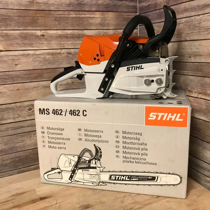 NEU STIHL MS 462 Kettensäge Motorsäge mit 45 cm 1x Schwert 4x Ketten wow Angebot
