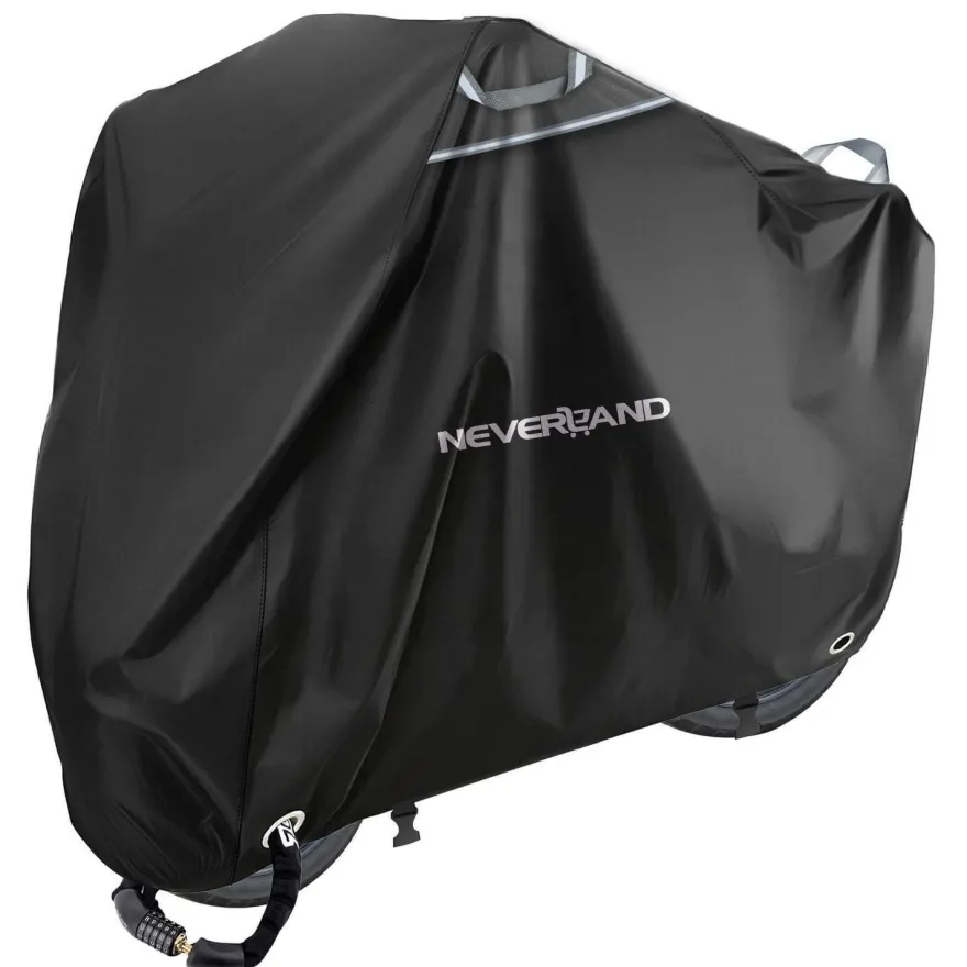 Neverland Motorrad Abdeckplane Outdoor 300D Wasserdicht Winterfest für